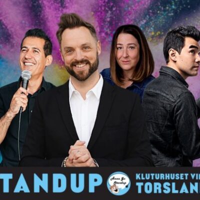 Standup med Robin Paulsson med flera på Kulthurhuset Vingen