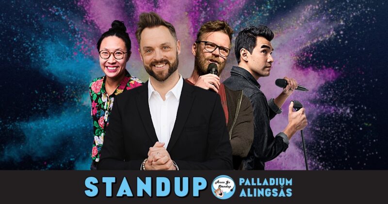 Standup med Robin Paulsson med flera på Palladium
