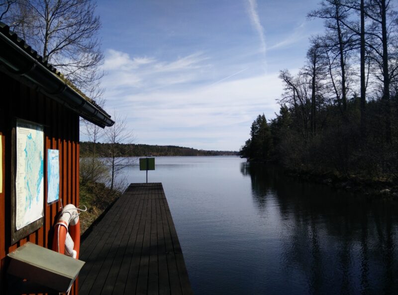 Strömmen lockstation, Dalsland Canal