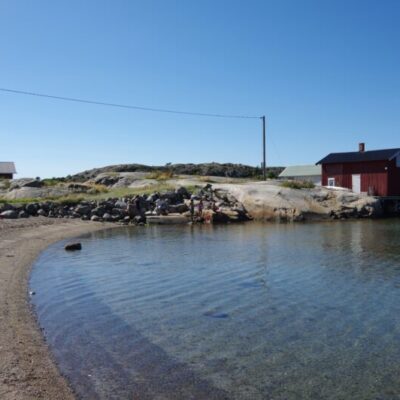 Swimming at Oljeskär