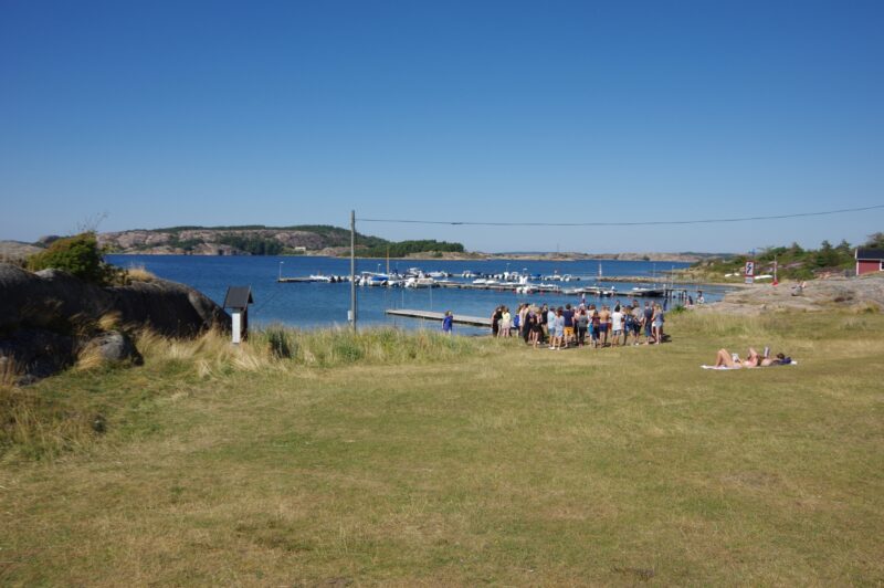 Swimming at Sälvik