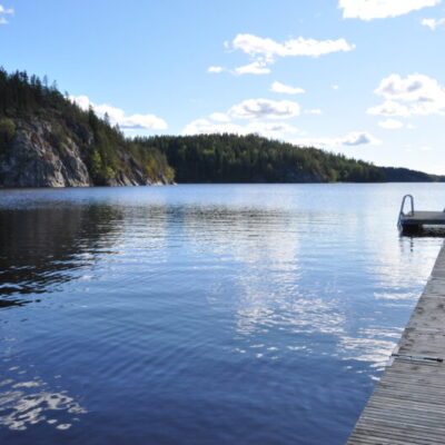 Swimming at Sundshult
