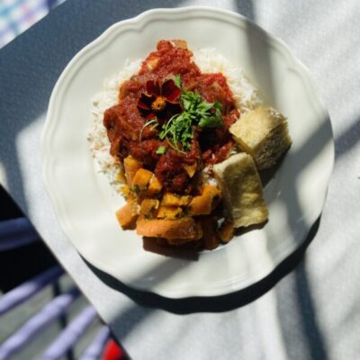 TEMA-MIDDAG Marocko på Not Quite Café och Bistro