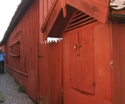 The garbage-alley in Strömslund