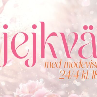 Tjejkväll med modevisning på Grebys