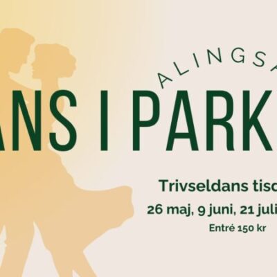Trivseldans i Alingsåsparken