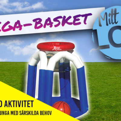 Uppblåsbar basket – Anpassad aktivitet