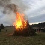 Valborgsfirande i Brogården