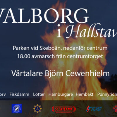 Valborgsfirande i Hallstavik
