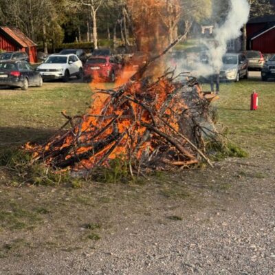 Valborgsfirande på Singö