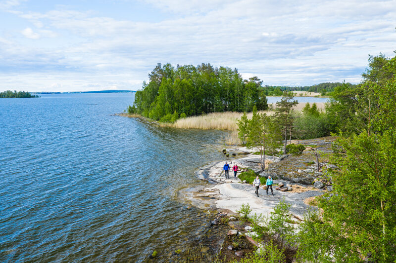 Vandra till Ekudden och Sandviken
