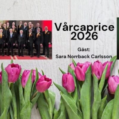 Vårcaprice med Sjungande män