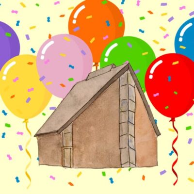 Vårfest i nya utbyggnaden av Tacksägelse kyrkan