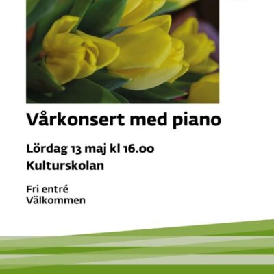 Vårkonsert med piano