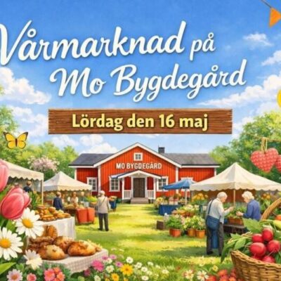 Vårmarknad på Mo Bygdegård!