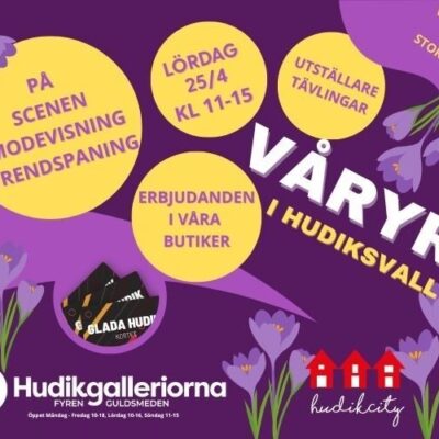 Våryra i Glada Hudik – Vi firar in våren tillsammans