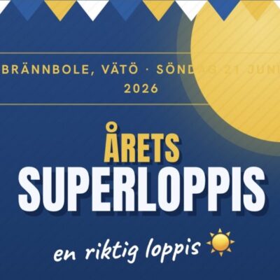 Vätö superloppis 21 juni 2026