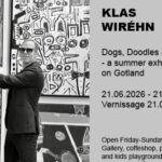 Vernissage: Klas Wiréhn Dogs, Doodles & Cookies- a summer exhibition