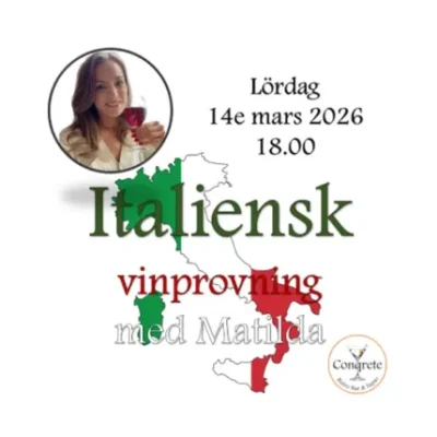 Vinprovning på Conqrete