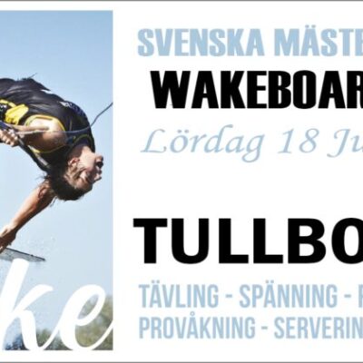 Wakeboard-SM efter båt