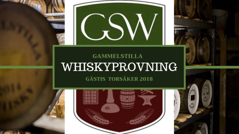 Whiskyprovning med Gammelstilla